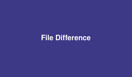 File Difference