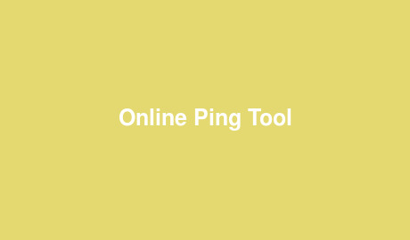 Online Ping Tool