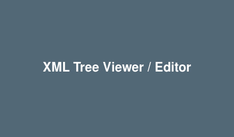 XML Tree Viewer / Editor