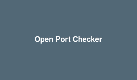 Open Port Checker